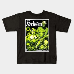 Häxan: Witchcraft Through the Ages (Swedish Poster, 1922) Kids T-Shirt